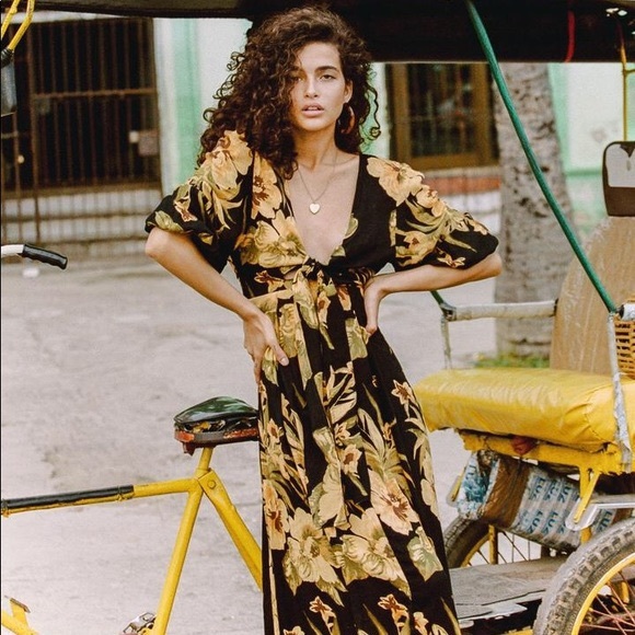 faithfull the brand oliviera dress